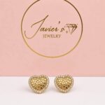 Aretes Nuggets con Zirconia